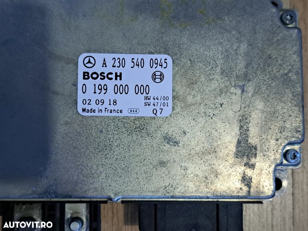 Unitate calculator modul stabilizare baterie original mercedes R230 SL-class SL500 SL550 SL55 SL600 2001-2008 - 2