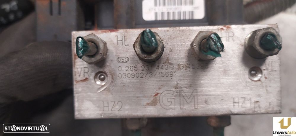 ABS OPEL CORSA C 2004 -0265231443 - 6