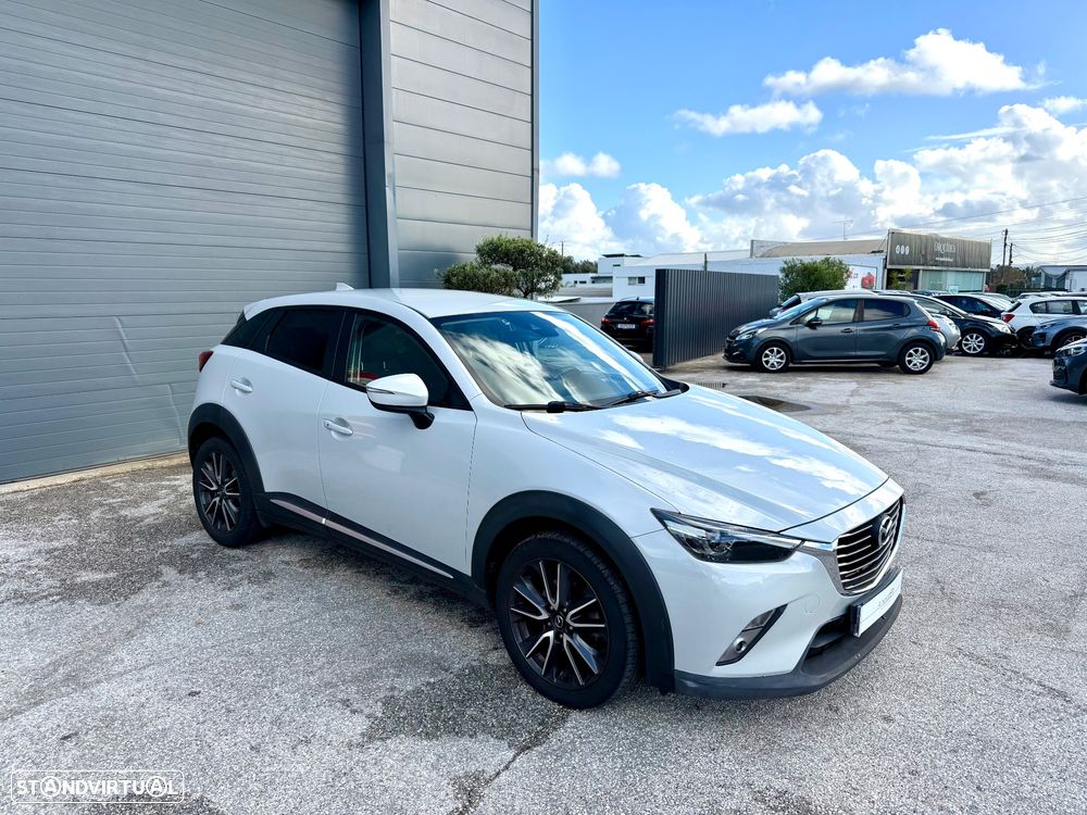 Mazda CX-3 1.5 Sky.Excellence HT Leather White Navi - 5