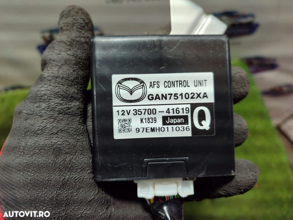 MODUL BLUETOOTH + MODUL REGLAJ FARURI + MODUL IPDM MAZDA 6 SPORT 2015 2.2 DIESEL BREAK / 2012-2025 / MAZDA 6 SPORT D 2.2 DIESEL 2009 / HATCHBACK 2007-2012 COD OEM GS8S-66-DHX / 35700-41619 / GAN75102XA / G46C675Y0B - 7