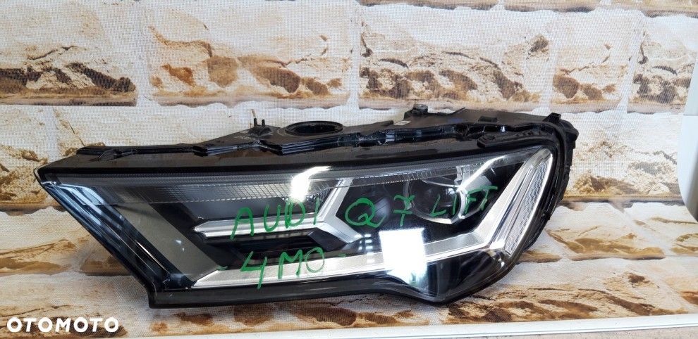 audi q7 lift 4m0 941 011c full led europa lewa idealna kompletna - 12