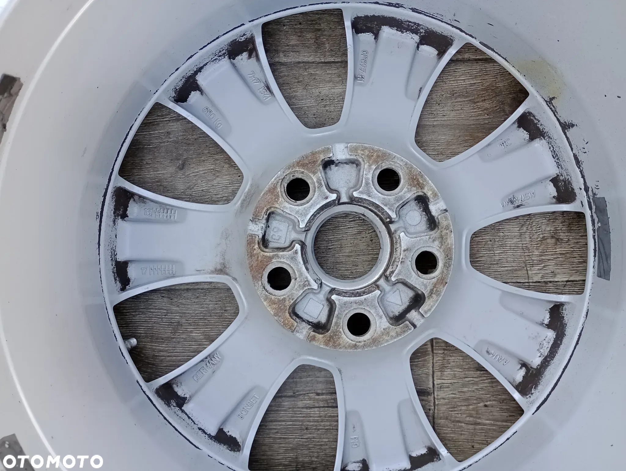 FELGA ALUMINIOWA 5X120 R17 7J ET41 67,1 BORBET GM OPO77K1 - 13