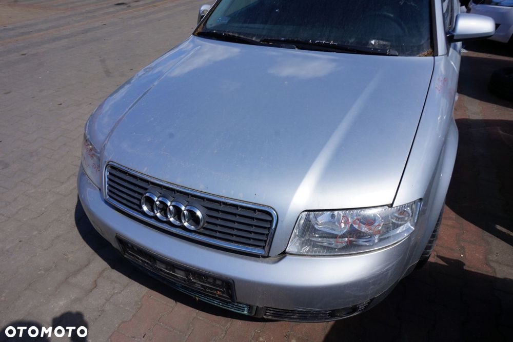 MASKA ZDERZAK BŁOTNIKI LAMPY A4 B6 LY7W  AUDI 2000-2006 SREBRNY PRZÓD KOMPLETNY - 3