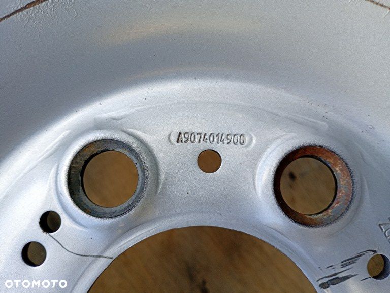 4x felga stalowa ET54 6x130 6.5Jx16H2 R16 mercedes sprinter w907 18-26r A9074014900 - 6