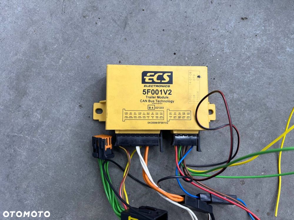 Hak Citroen C8 Fiat Ulysse Peugeot 807 Phedra zaczep holowania przyczepy moduł wiązka komplet - 8