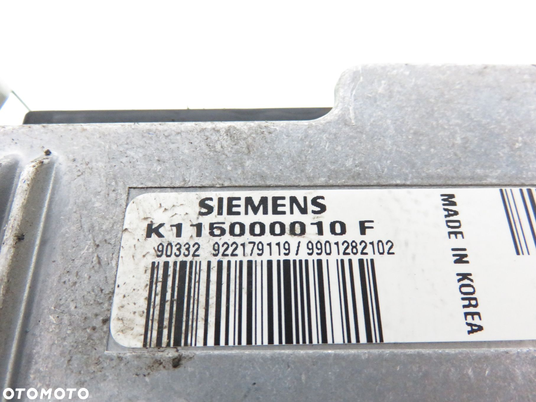 STACYJKA STEROWNIK DAEWOO MATIZ 0.8 K115000010F 96259124 96315230 - 11