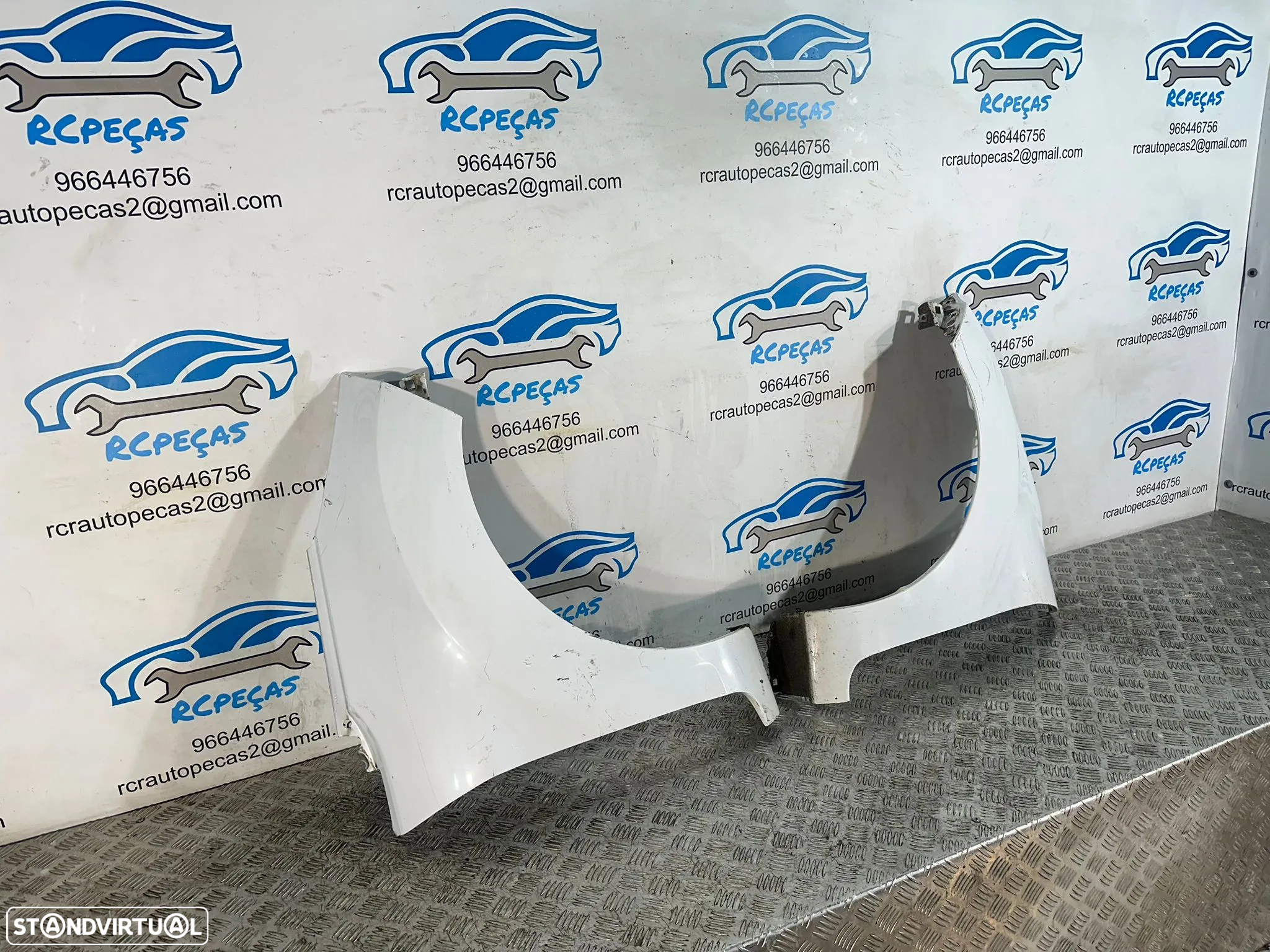 Conjunto Guardalamas Esquerdo Direito Ford Fiesta MK6 VI 6 2008 - 2017 - 2