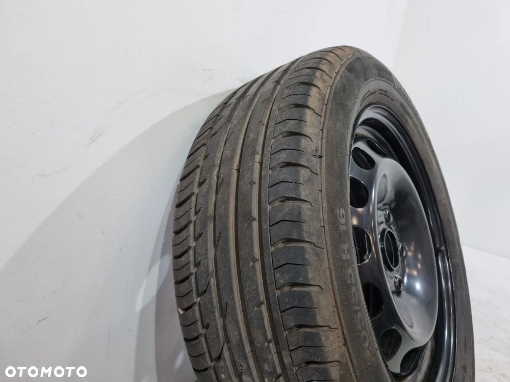 VW JETTA  EOS GOLF VI KOŁO DOJAZDOWE REZERWA 16 5X112 6.5J ET50 1K0601027AK - 4