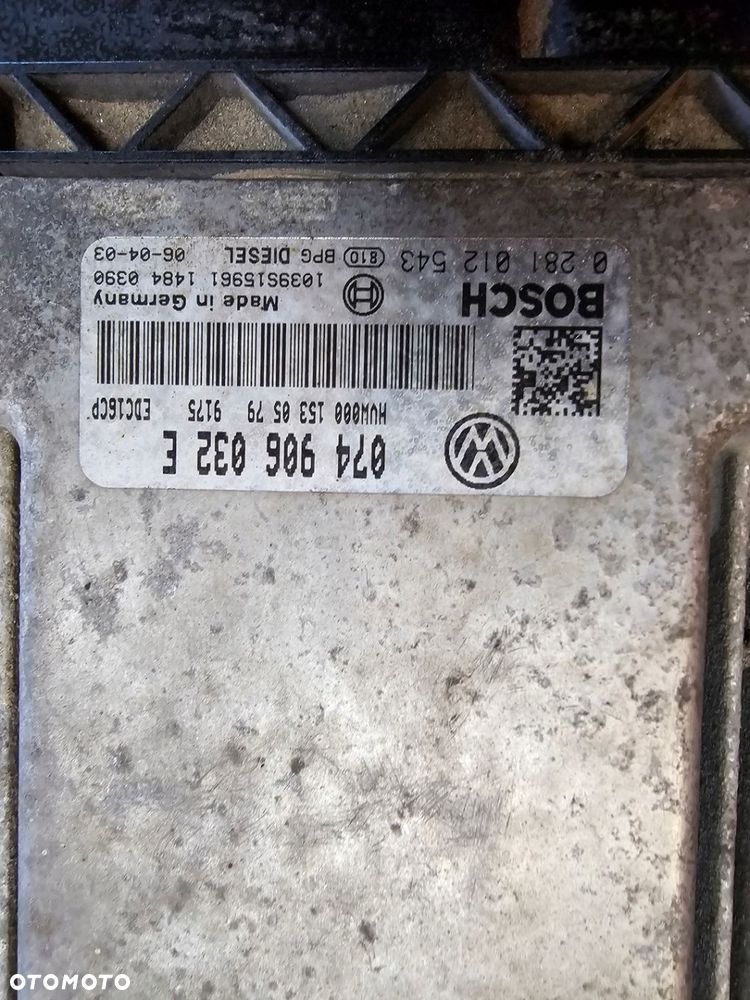KOMPUTER STEROWNIK SILNIKA VW CRAFTER 06- 2.5TDI 0281012543 074906032E - 3