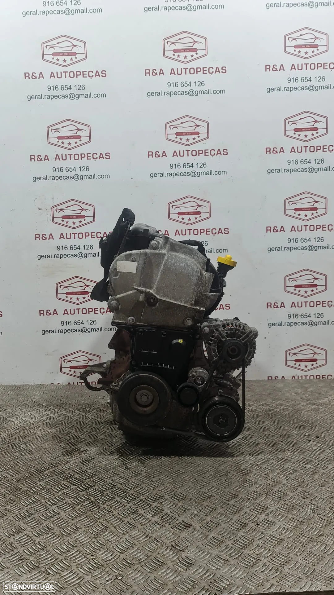MOTOR COMPLETO 1.6i 16V 110CV RENAULT MEGANE 3 K4M R858 - 2
