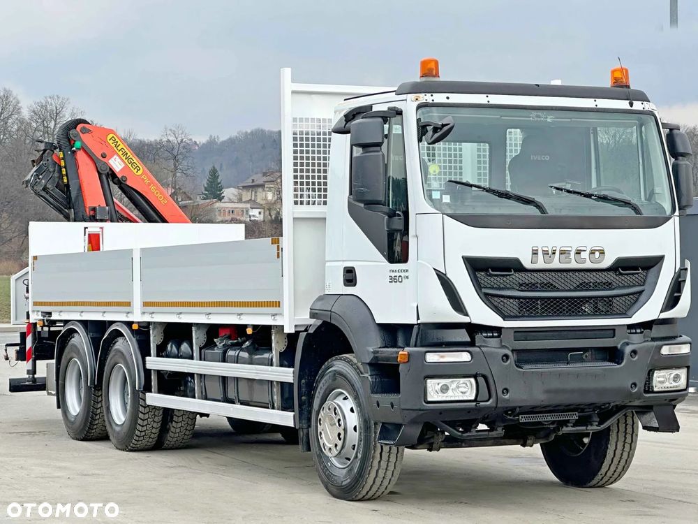 Iveco TRAKKER 360 * SKRZYNIA 6,80 m + PK 16002 B + PILOT / 6x4 - 3