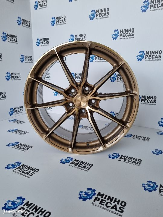 Jantes Japan Racing (JR37) em 17 (5x100) Bronze - 8