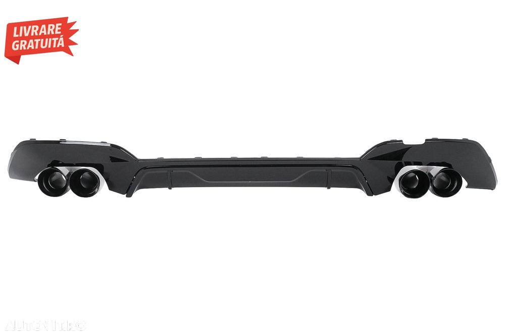 Difuzor Bara Spate si Tobe Ornament BMW 3 Series G20 G28 Sedan G21 Touring (2019-0- livrare gratuita - 3
