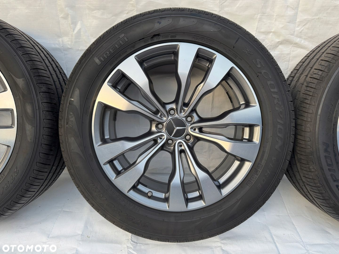 Felgi Mercedes GLE C292 20" 8,5J ET29 ET53,5 TPMS 5102 - 5