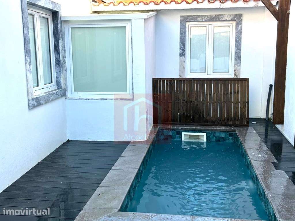Moradia térrea T2 com logradouro e piscina em Alcochete. - Grande imagem: 4/11