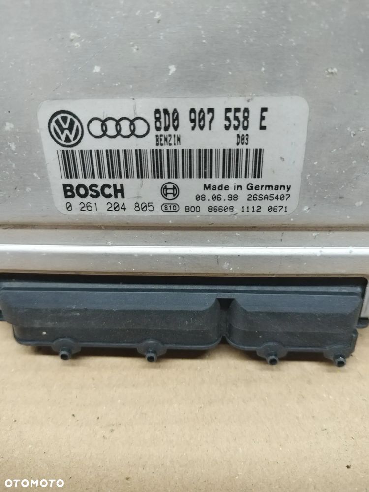 KOMPUTER SILNIKA VOLKSWAGEN PASSAT 1.8B 98R 8D0907558E - 2