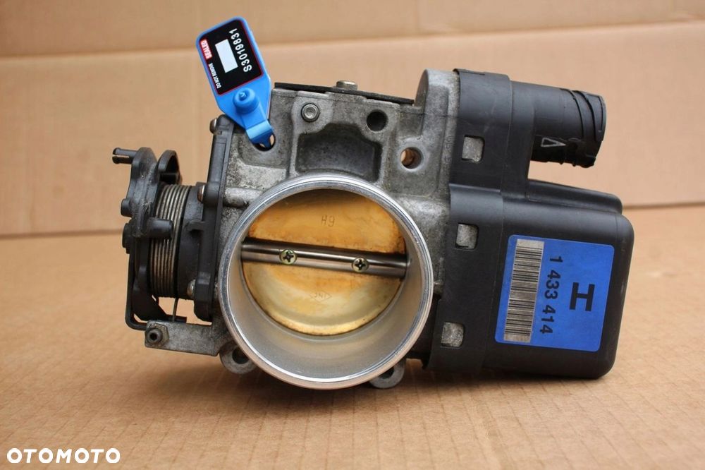 Przepustnica BMW e46 e39 e38 M52TU 1433414 NIEBIESKA 2.0 2.3 2.8 - 2