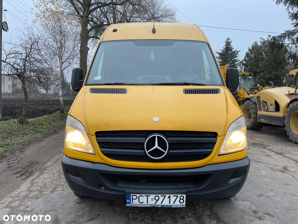 Mercedes-Benz Sprinter W906 313 CDI Średni Średniak L2H2 Brygadówka 6 Osobowy 6 Osób Dubel kabina 2009 ROK - 23