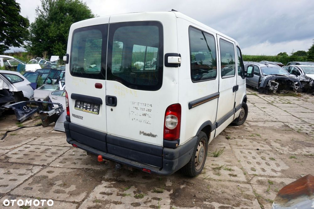 RENAULT MASTER II LIFT 2006 O389 1.9 DCI F9Q774 82KM PK5372 BIAŁY na części - 5