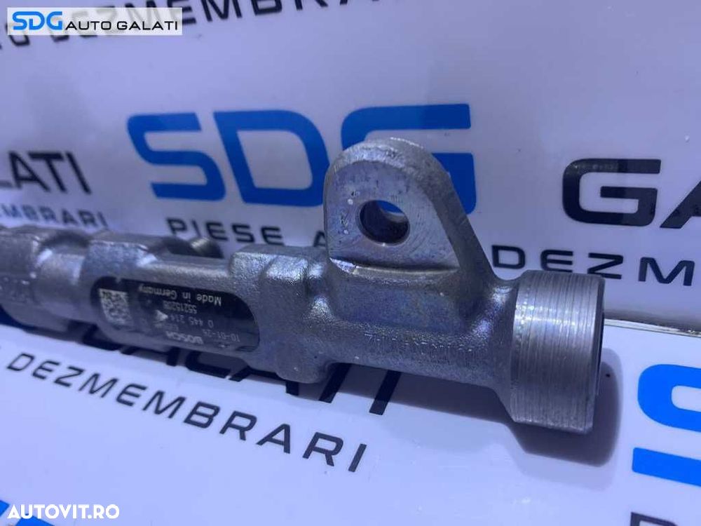 Rampa cu Senzor Presiune Injectoare Fiat 500L 1.6 JTD Multijet 2012 - Prezent Cod  55215208 0445214192[S0280] - 4