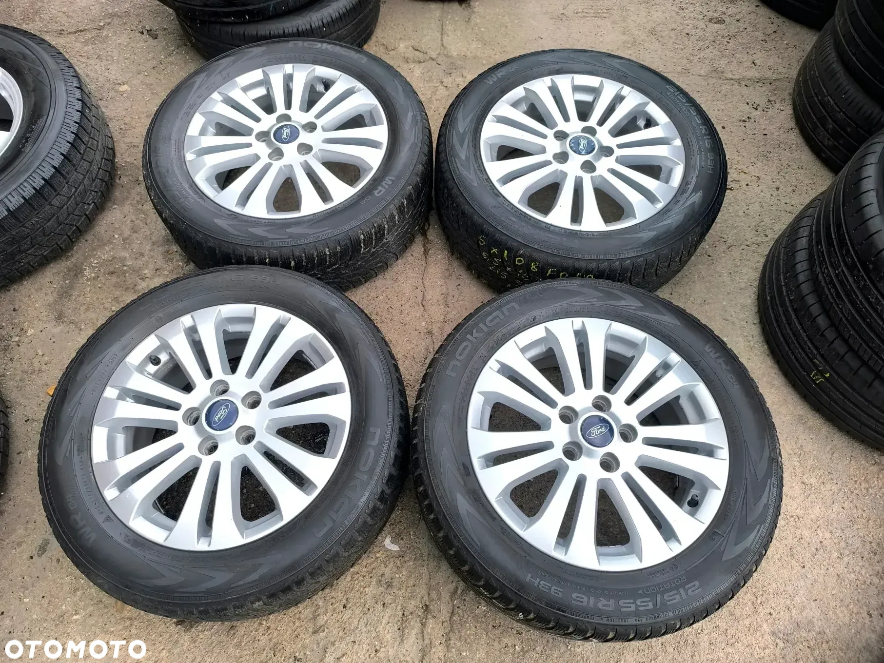 5x108 Felgi Aluminiowe Alufelgi 16 Koła FORD MONDEO MK3 MK4 FOCUS CMAX SMAX GALAXY II 2 KUGA TOURNEO TRANSIT CONNECT VOLVO C30 V40 S40 V50 Legnica ALU-RAD 215/55 - 2