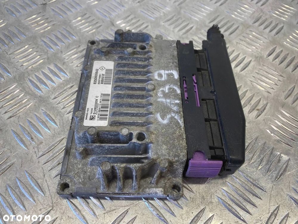 STEROWNIK KOMPUTER SILNIKA MODUŁ RENAULT KANGOO I 8200800642 S126023209C - 2