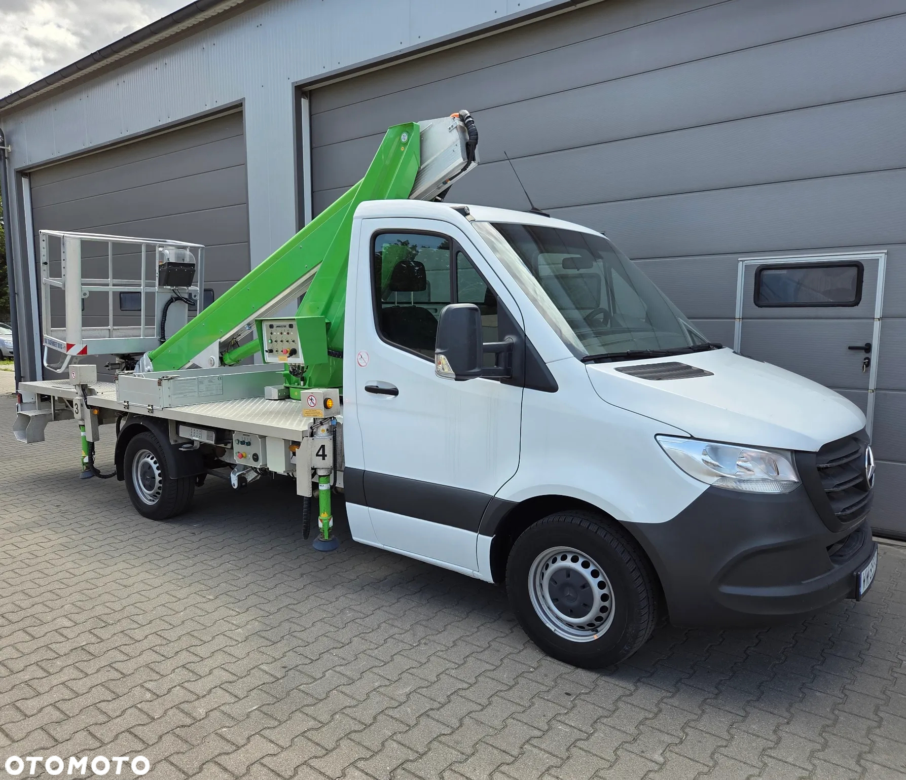 Mercedes-Benz Sprinter 314 CDI - 16 m - Multitel MT162EX Podnośnik koszowy zwyżka jak Wumag Ruthmann GSR - UDT zarejestrowany - 8