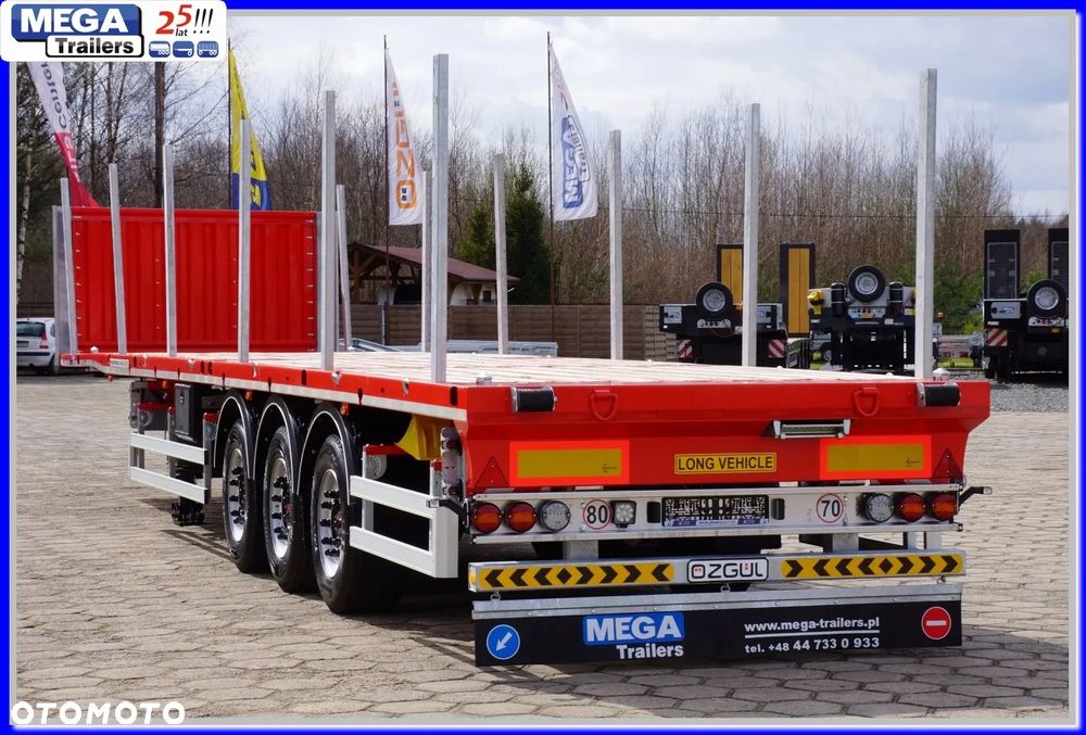 Mega Platforma 13.60 m, HEAVY OMEGA - kontenery, palety, stal -UNIWERSALNA !!! - 10