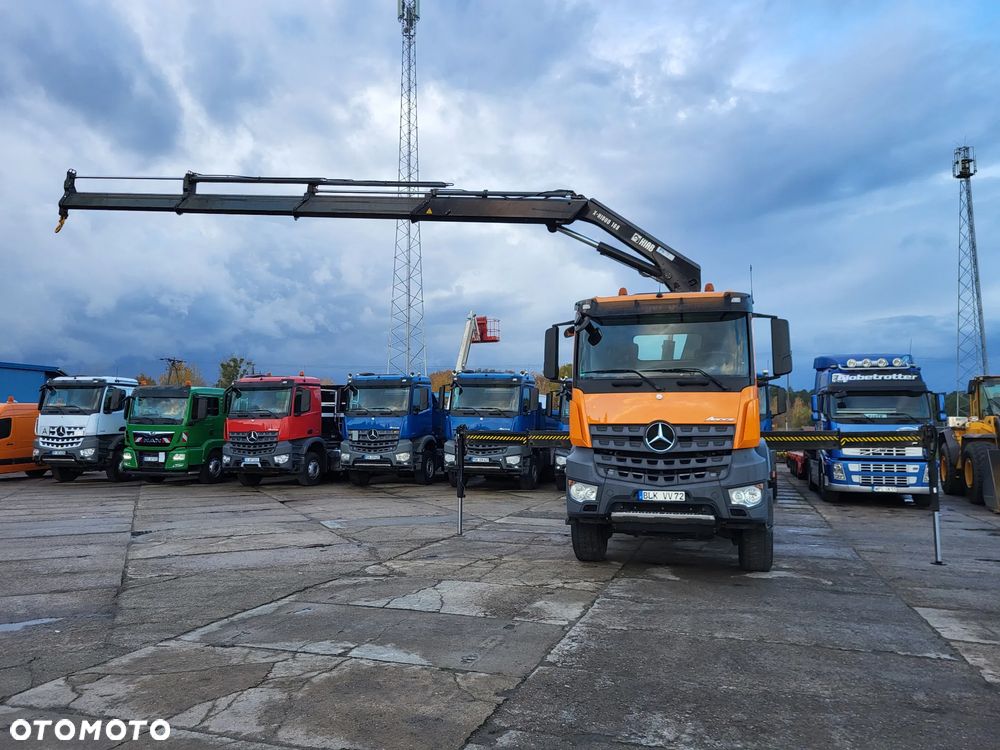 Mercedes-Benz Arocs 1851 4x4 HDS Wywrotka spr z Niemiec - 16