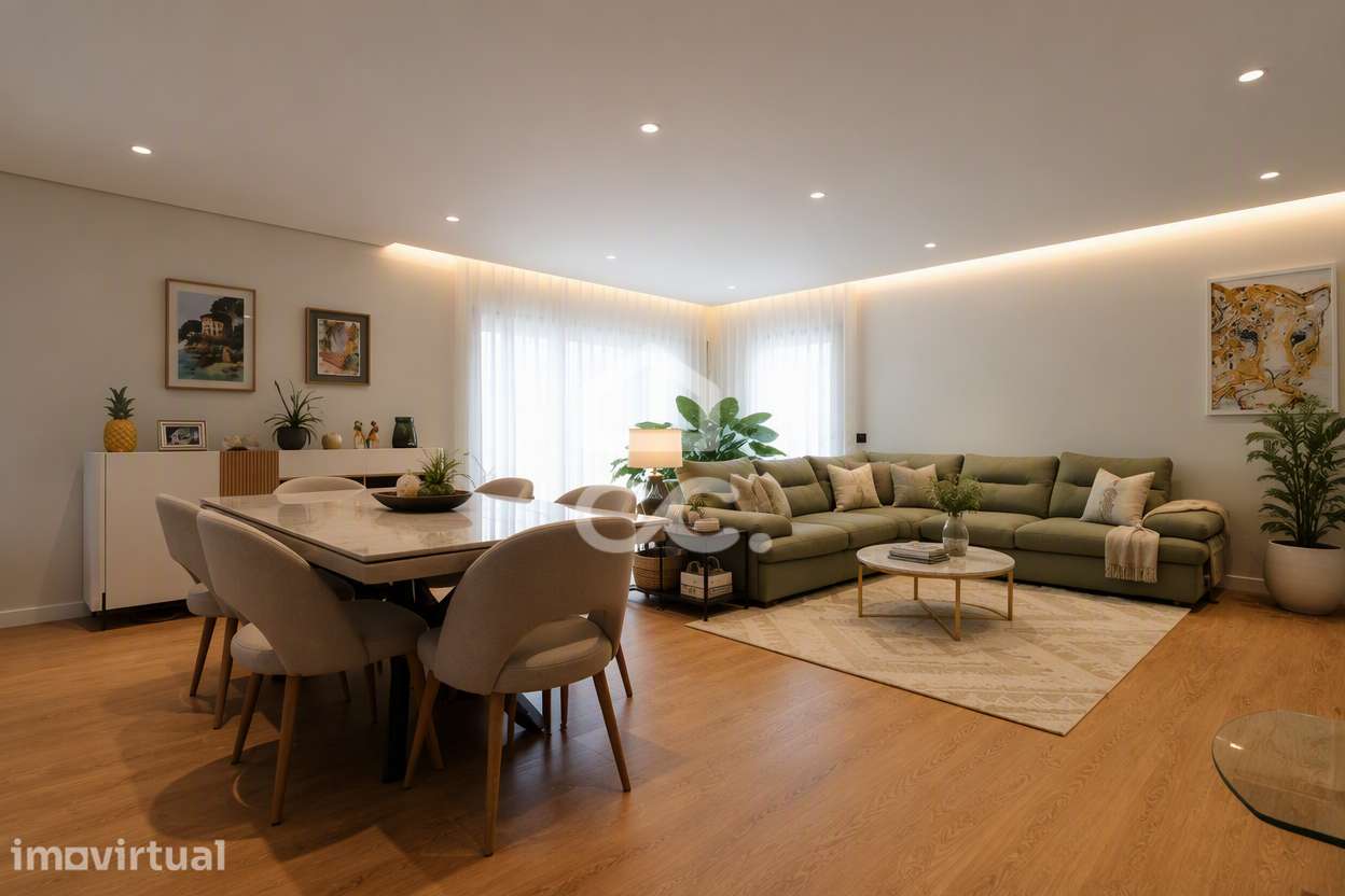 Apartamento T3 seminovo com varandas e garagem em Condeixa. - Grande imagem: 4/40