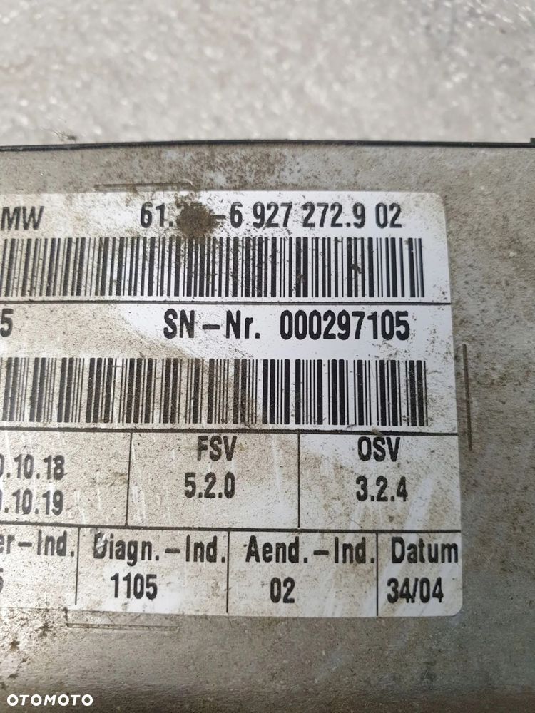 MODUŁ STEROWNIK FOTELA BMW E60 E61 6927272 - 4