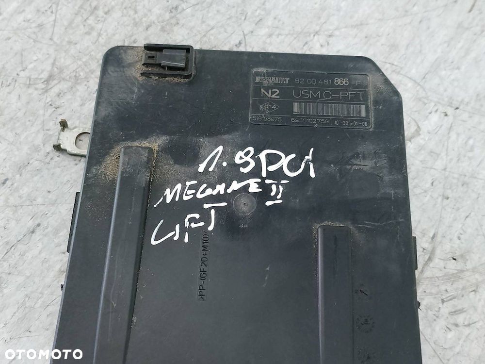 MODUŁ USM RENAULT MEGANE II ( 02-09 ) 8200481866-F 1.9 DCI - 3