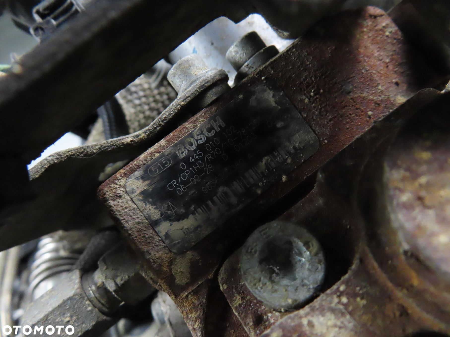 SILNIK CITROEN XSARA PICASSO I 1.6 HDi 9HX 0445110239 0445010102 - 8