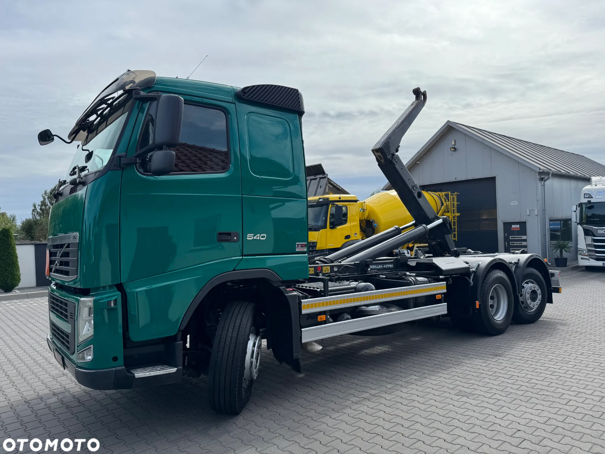 Volvo FH540 6x2 ORYGINALNY HAKOWIEC MEILLER RK 20.67, OŚ SKRĘTNA I PODNOSZONA, 2011r, IDEAŁ - 9
