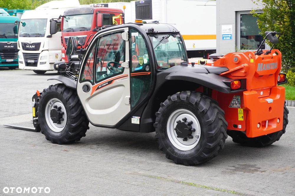 Manitou MT 730 H / Zasięg 7 m / 3 t / wys. 190 cm / 2900 MTH! / Joystick - 4