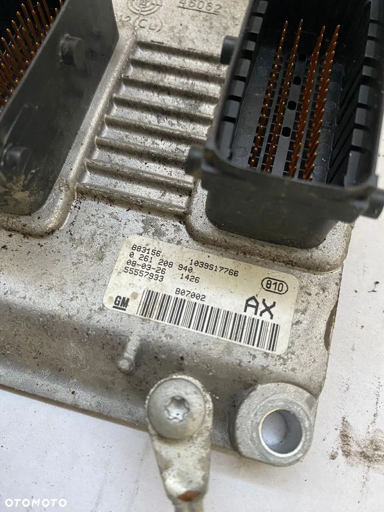 OPEL CORSA D 1.2 16V KOMPUTER SILNIKA 0261208940 55557933 - 2
