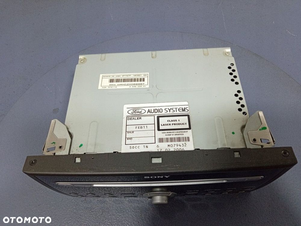 FORD FOCUS MK2 RADIO CD FABRYCZNE OEM SONY 4M5T-18C815-BJ - 6