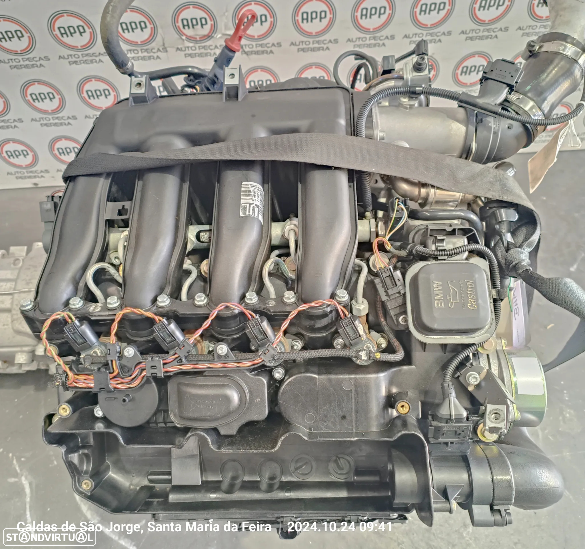 Motor BMW 118 D de 2006, referência 204D4, aproximadamente 203 000 KMS. - 2
