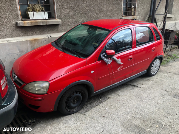 Capota fata motor Opel Corsa C facelift rosu 2005