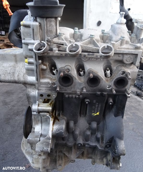 Bloc motor Volkswagen Polo 1.2 benzina din 2007 fara anexe - 2