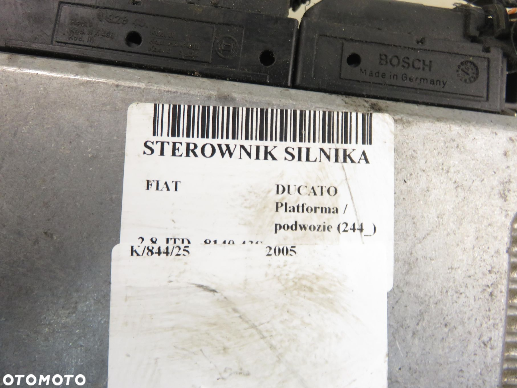 STEROWNIK FIAT DUCATO Platforma / podwozie (244_) 2.8 JTD 0281010931 - 14