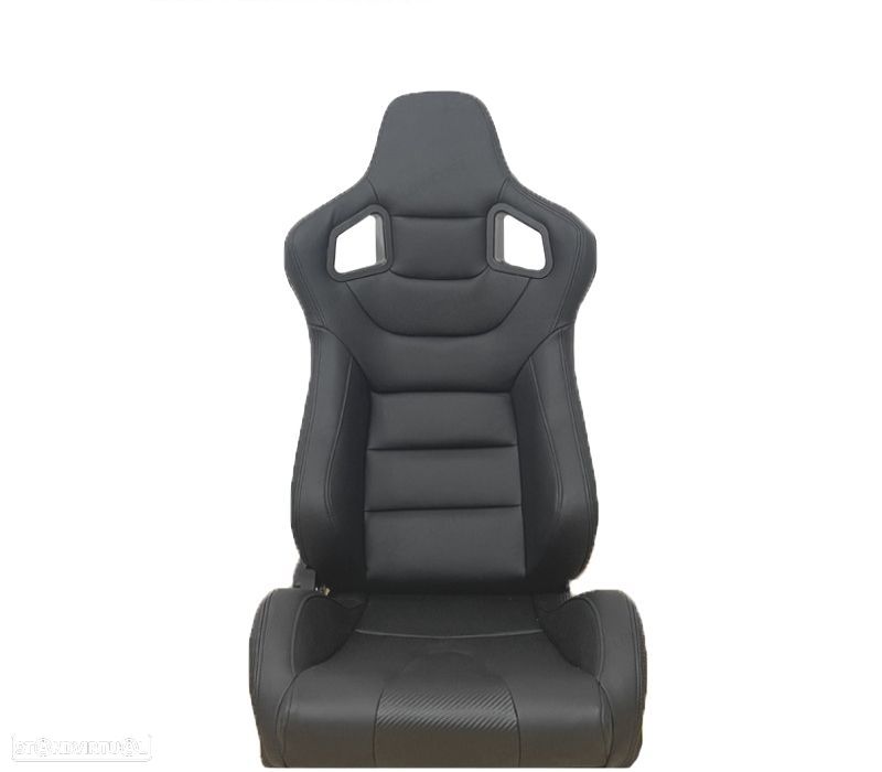 BANCO SEMI BAQUET TIPO RS EM PELE PRETA - 2