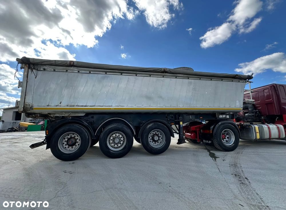 Schmitz Cargobull WYWROTKA SKI 24 / ALUMINIOWA ZABUDOWA / OSIE SAF / OŚ PODNOSZONA / SZYBER ZBOŻOWY / PLANDEKA / KLAPODRZWI - 6