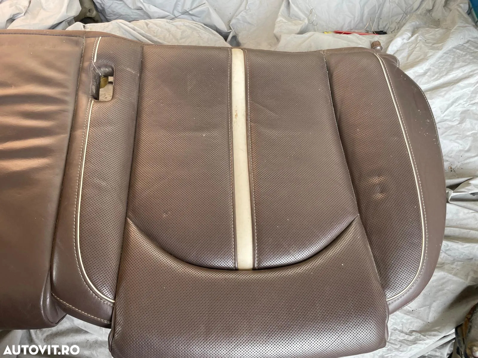 Scaune + bancheta interior piele electrci Audi A8 D4 / cu defecte - 8