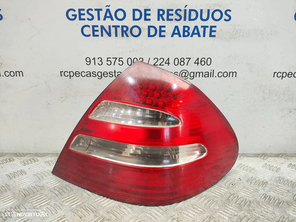 Farolins traseiros trás direito esquerdo LED originais Mercedes Benz Classe E W211 Carro Avantgarde Pré Facelift de 2001 a 2006 - 12