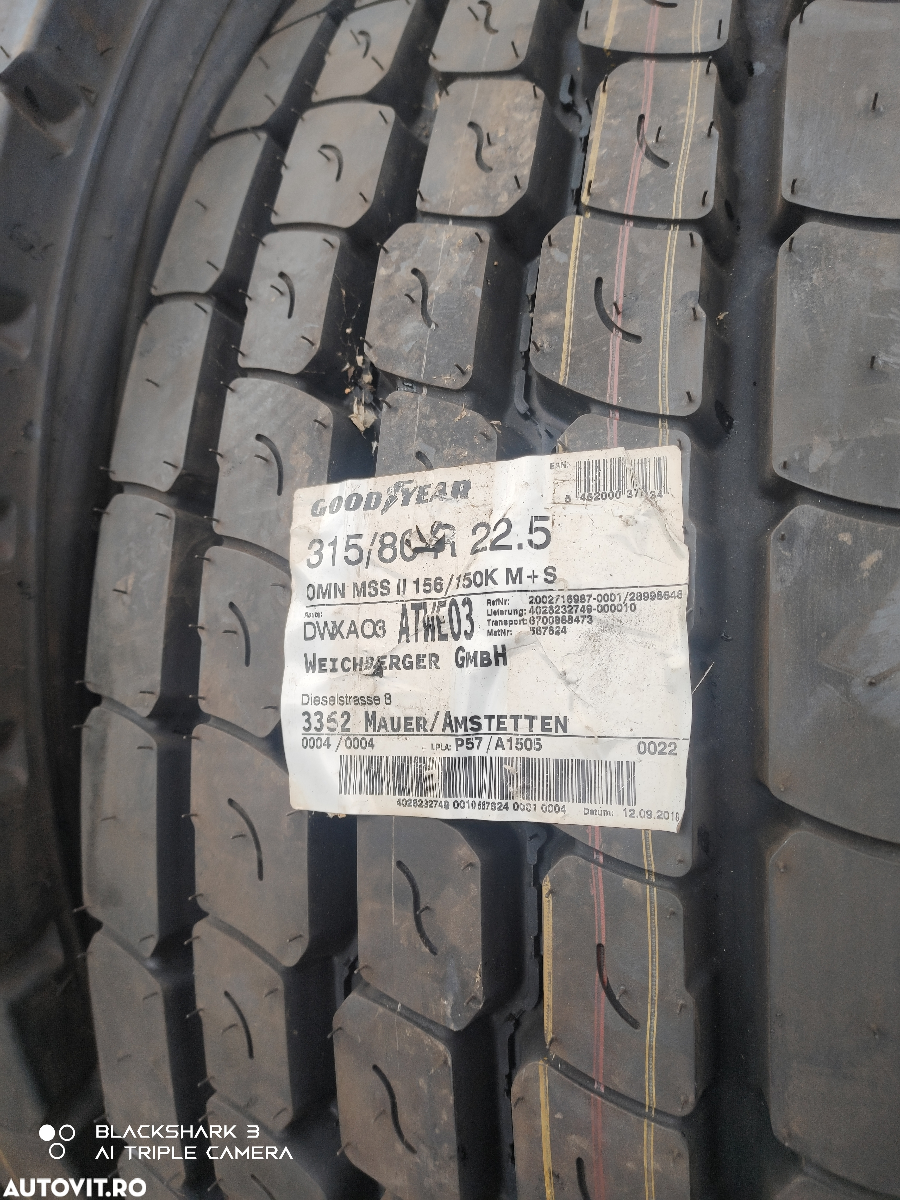 315 70 22.5 - 315 80 22.5  Michelin Bridgestone Goodyear - 15