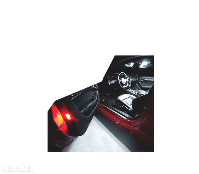 LUZES LED PARA PÉS E PARA PORTAS AUDI - 1