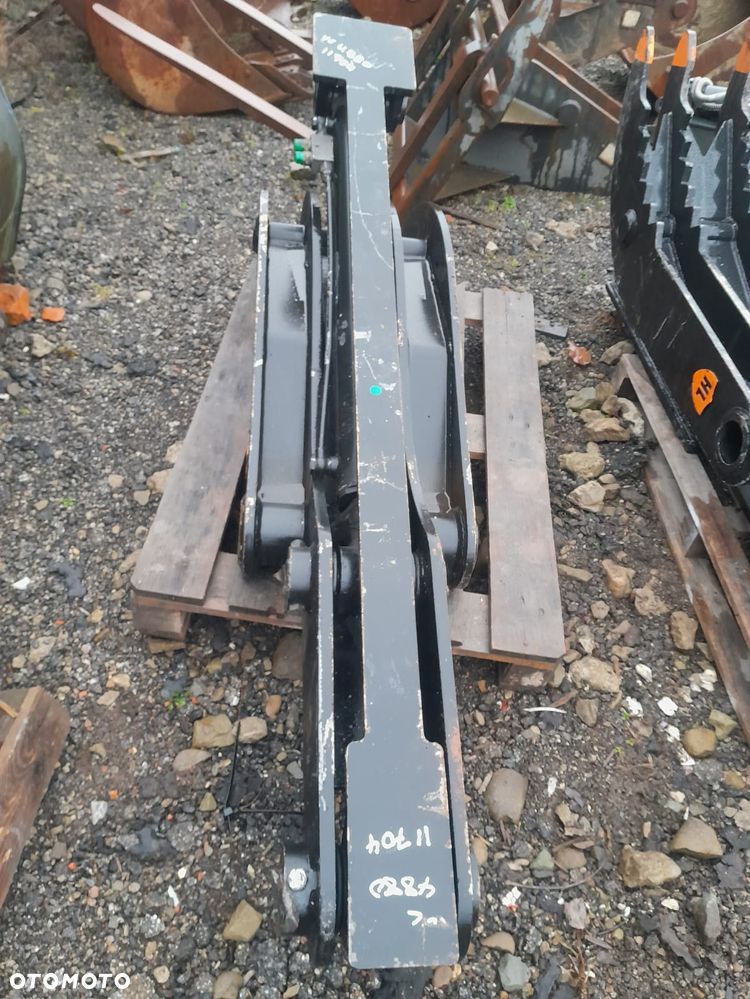 NOWY Hard Life- Kciuk pazur chwytak wyburzeniowy łapa dociskowa do koparki fi80mm. - 3