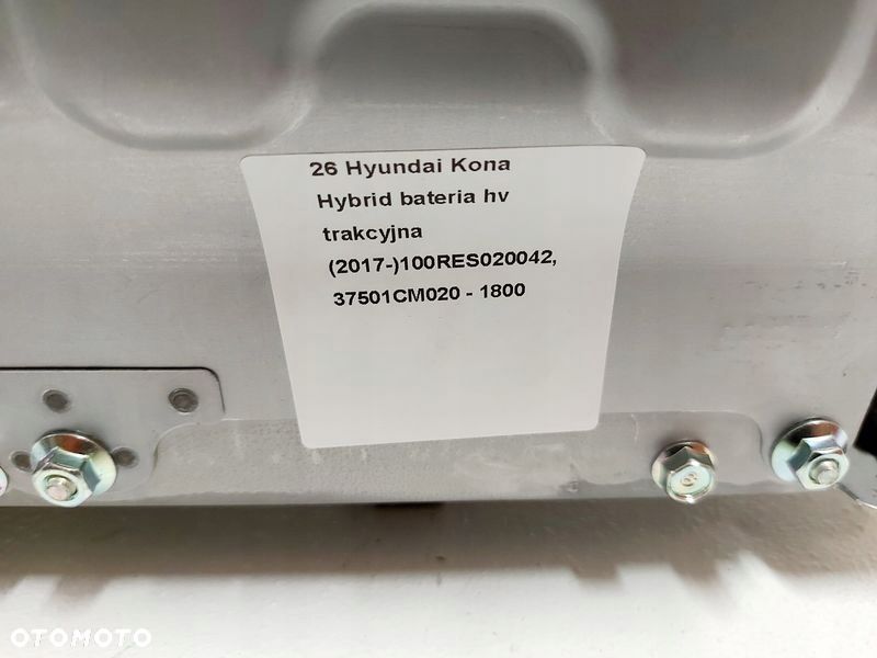 hyundai kona i 1 1.6 gdi hybryda akumulator bateria 37580cm000 37510-cm000 - 3