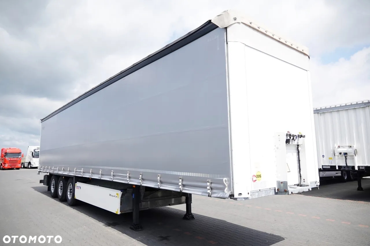Schmitz Cargobull FIRANKA / STANDARD /  OŚ PODNOSZONA / KOSZ NA PALETY - 7